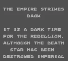 Image n° 4 - screenshots  : Star Wars - The Empire Strikes Back